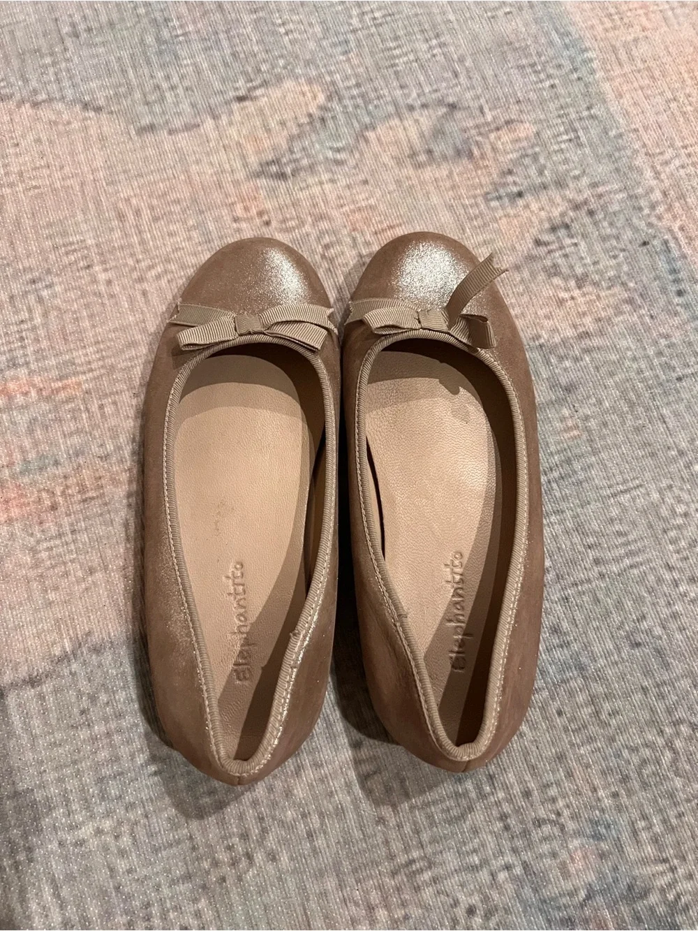 Girls Elephantito Ballet Flats, size 13